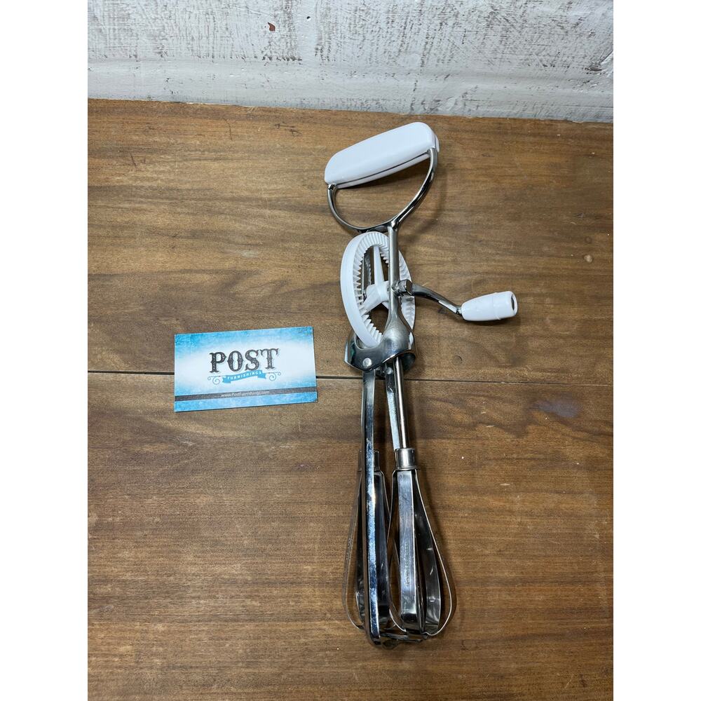 Stainless Steel Hand Mixer / Egg Beater 12"